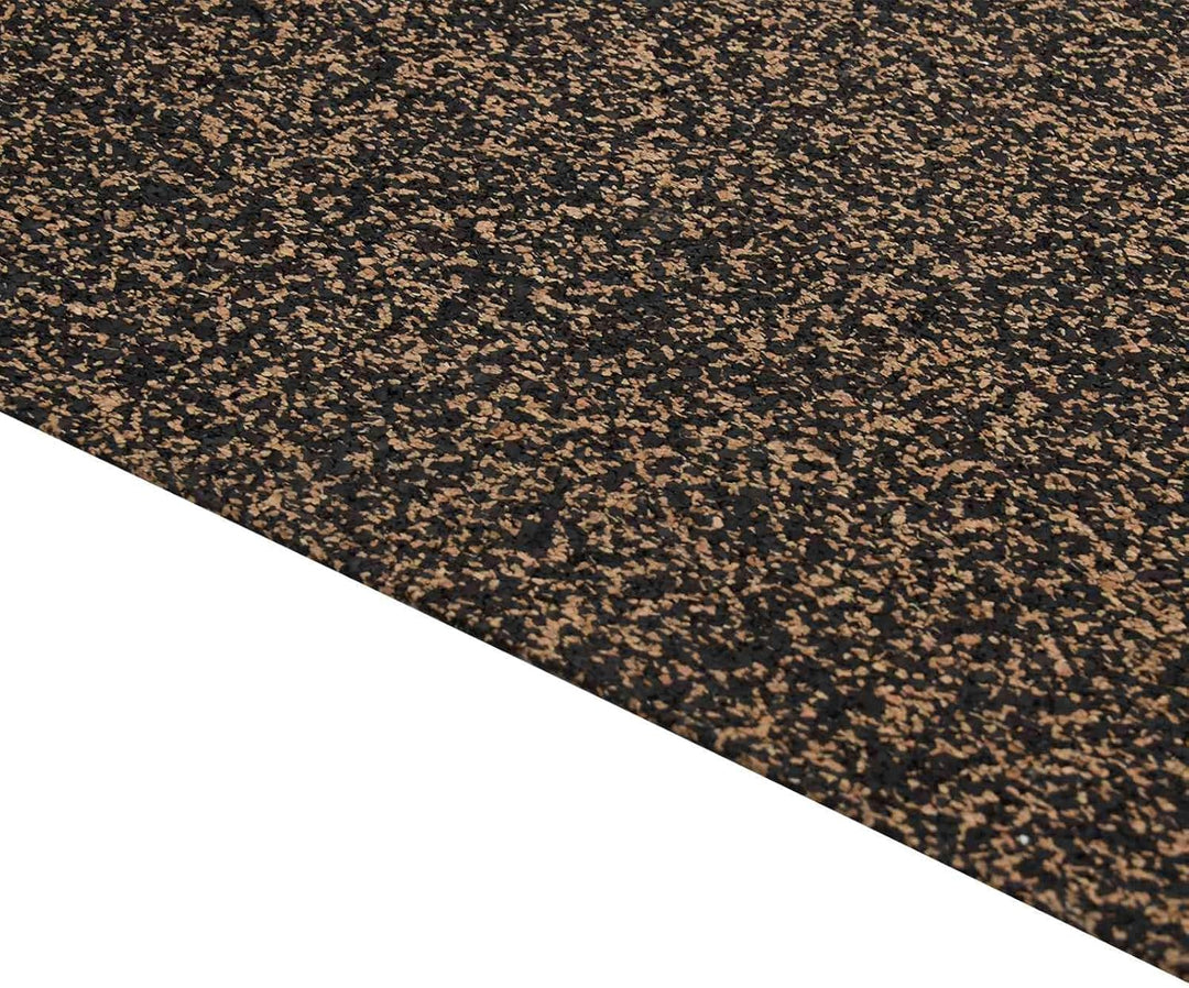 Korkrolle braun 1000 x 100 cm als Pinnwand oder Wandverkleidung aus Kork und Gummi, Braun 1