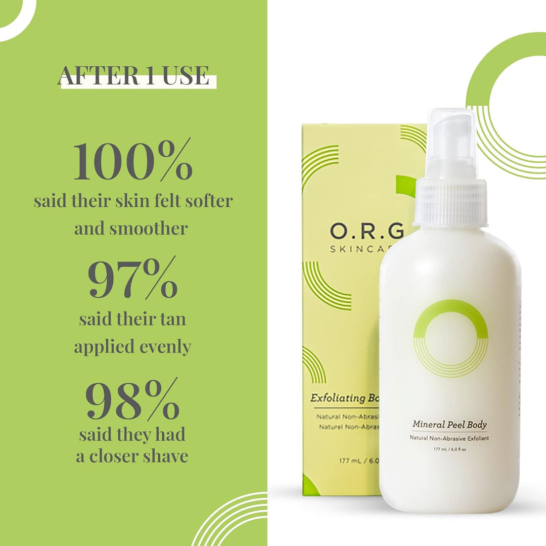 O.R.G. Skincare Mineral Peel Body (8 Oz)