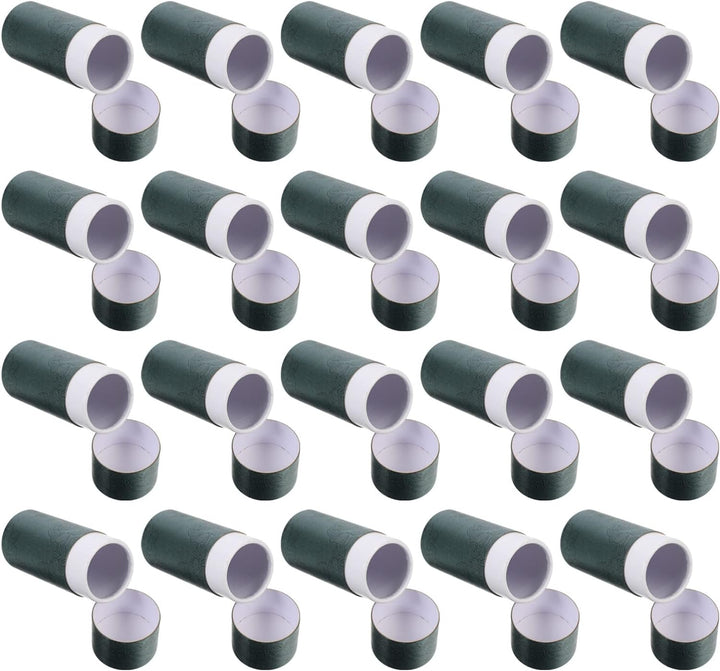 Ciieeo Kraftpapier Röhren Leere Kraftpapierdose Tube Kartons 20 ?therisches ?l Flasche Verpackungsbo
