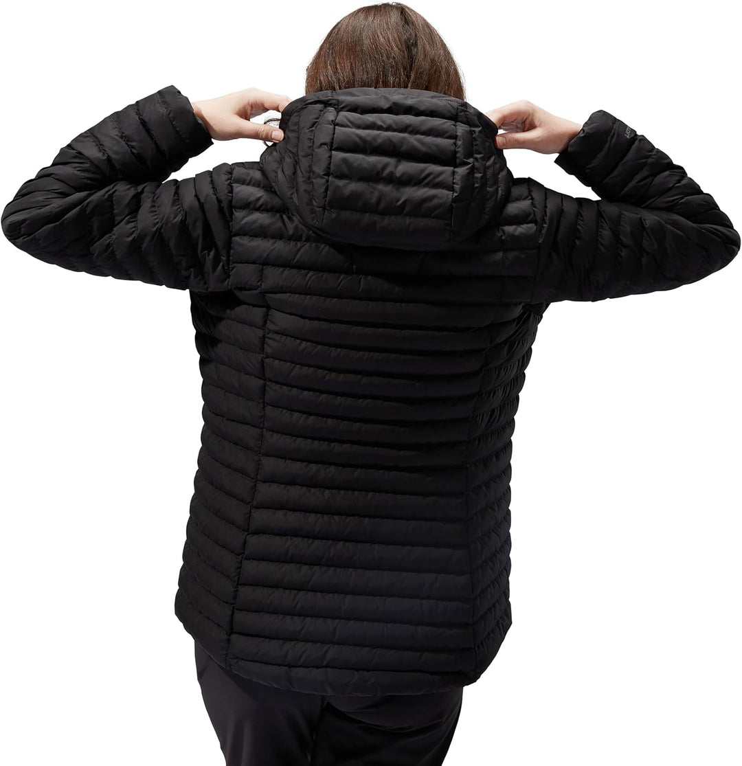 Berghaus Damen Nula Hooded Maternity 2in1 Jacket 36 Schwarz, 36 Schwarz