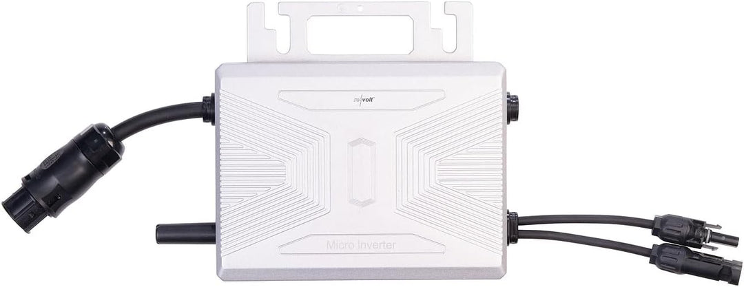 revolt Microinverter: WLAN-Mikroinverter für Solarmodule, 400 W, App, geprüft (VDE-Normen) (Solar-We