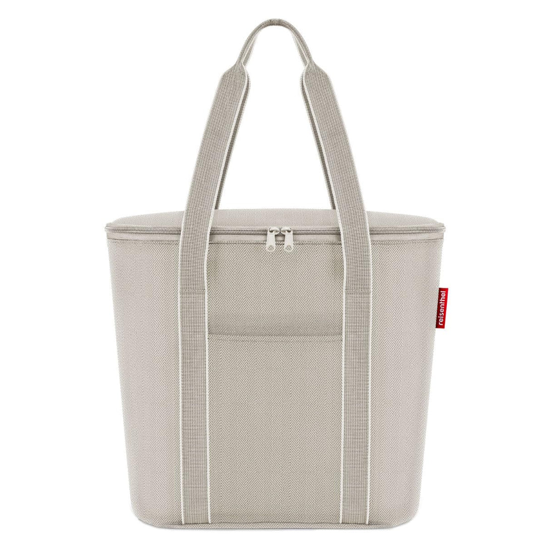 Reisenthel OV6049 THERMOSHOPPER HERRINGBONE SAND Gym Bag Damen HERRINGBONE SAND Grösse Unica Fischgr
