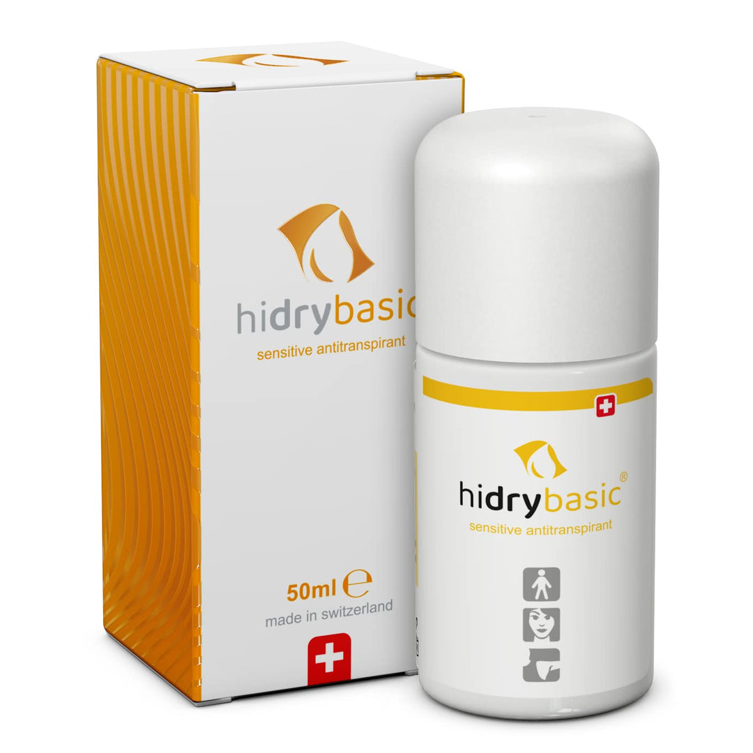 hidry basic Antitranspirant - kein Deo - sensitives Antiperspirant mit Cooling-Effekt gegen Achselsc