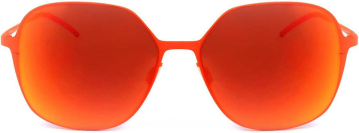 Italia Independent Damen 0202-055-000 Sonnenbrille, Rot (Rojo), 56.0