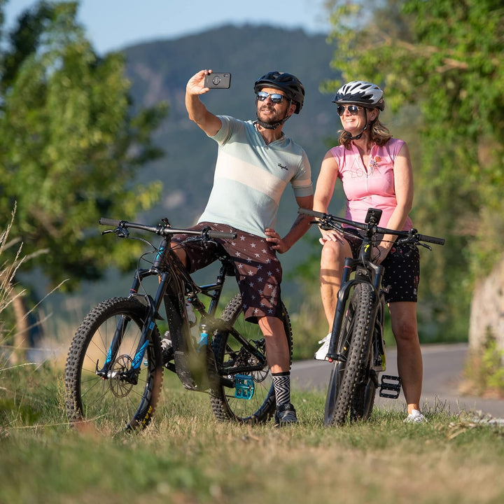 SP CONNECT Fahrrad-Handyhalterung für Samsung S22+ | Wasserdichter Handyhalter für Fahrradlenker | F