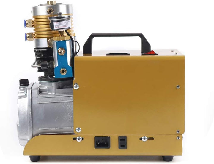 1800W Hochdruck-Luftpumpe 220V Luftkompressorpumpe mit Externen Öl- und Wasserabscheider 0-30Mpa Vor