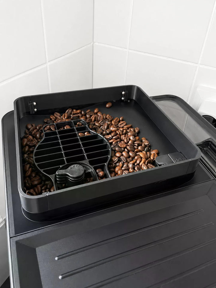 Bohnenbehälter Erweiterung kompatibel mit Siemens EQ700 Bohnenfach Aufsatz 4 cm