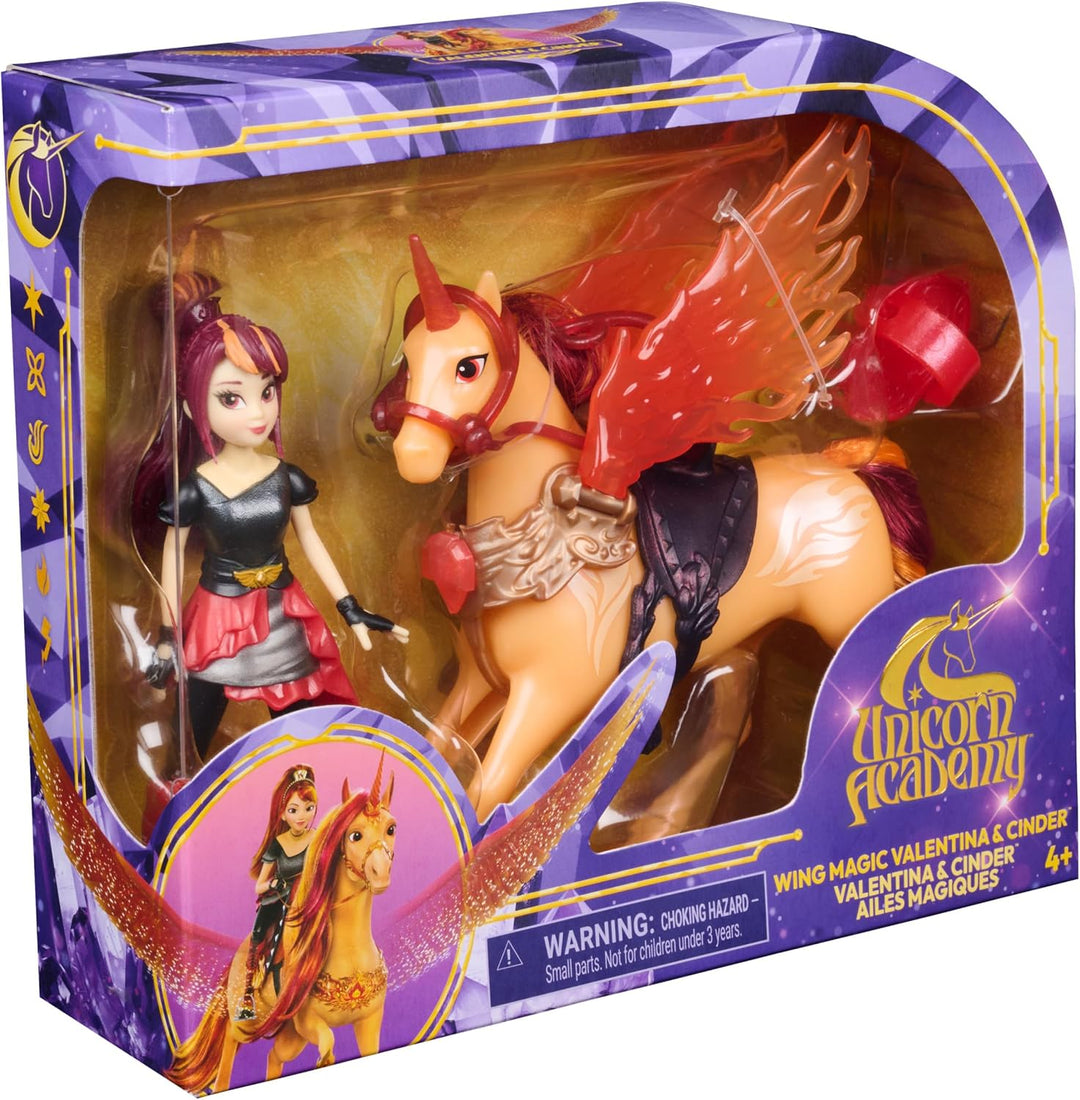 Unicorn Academy Wing Magic Valentina und Cinder Set, ab 4 Jahren
