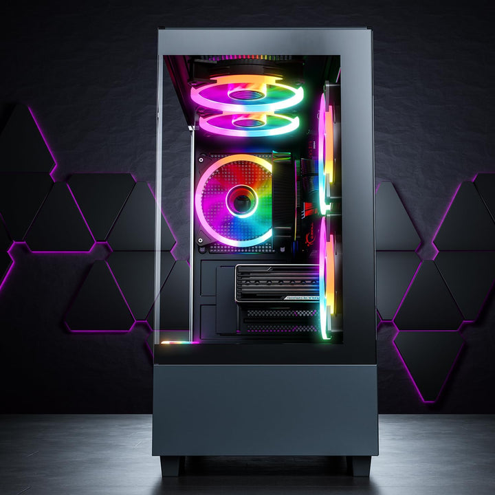 GameMachines Evolv - Gaming PC - AMD Ryzen 7 5700X - GeForce RTX 4060 Ti - 1TB SSD - 32GB DDR4 - WLA