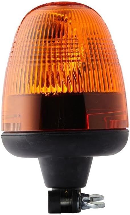HELLA - Halogen-Rundumkennleuchte - KL Rotaflex - 24V - gelb - Rohrstutzen - Menge: 1 - 2RL 006 846-