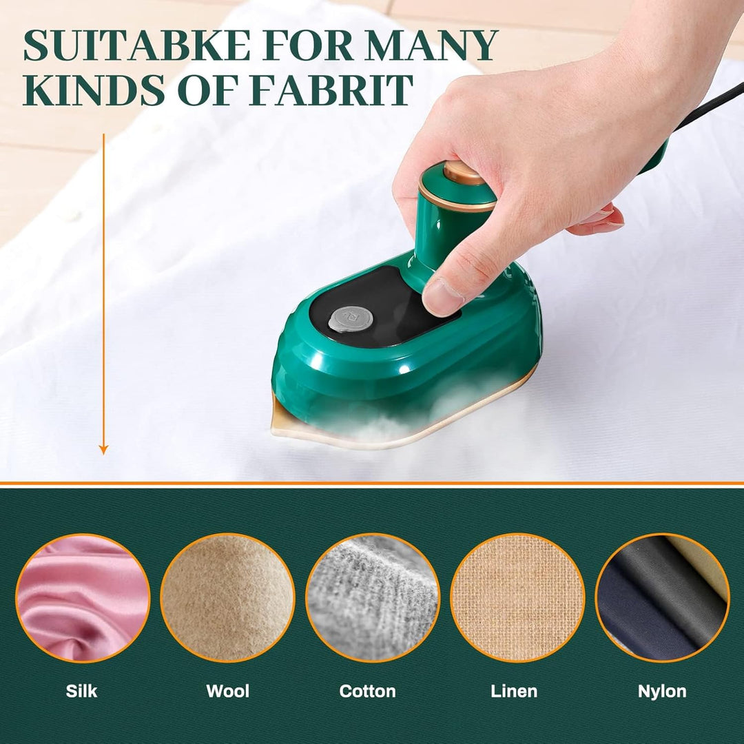 Tragbarer Mini Bügeleisen Faltbares Reise Bügeleisen Dampfbügeleisen Mini Dampfbügeleisen Handbügelm