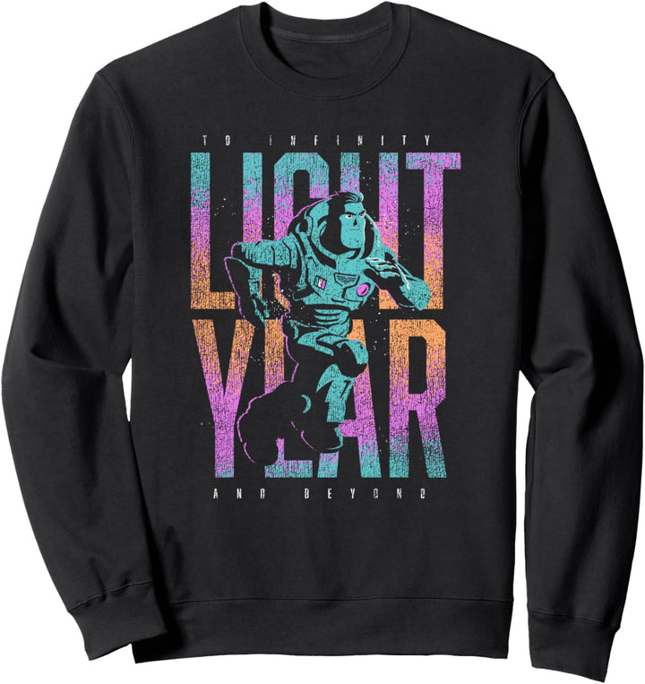 Disney Pixar Lightyear Buzz Lightyear To Infinity And Beyond Sweatshirt