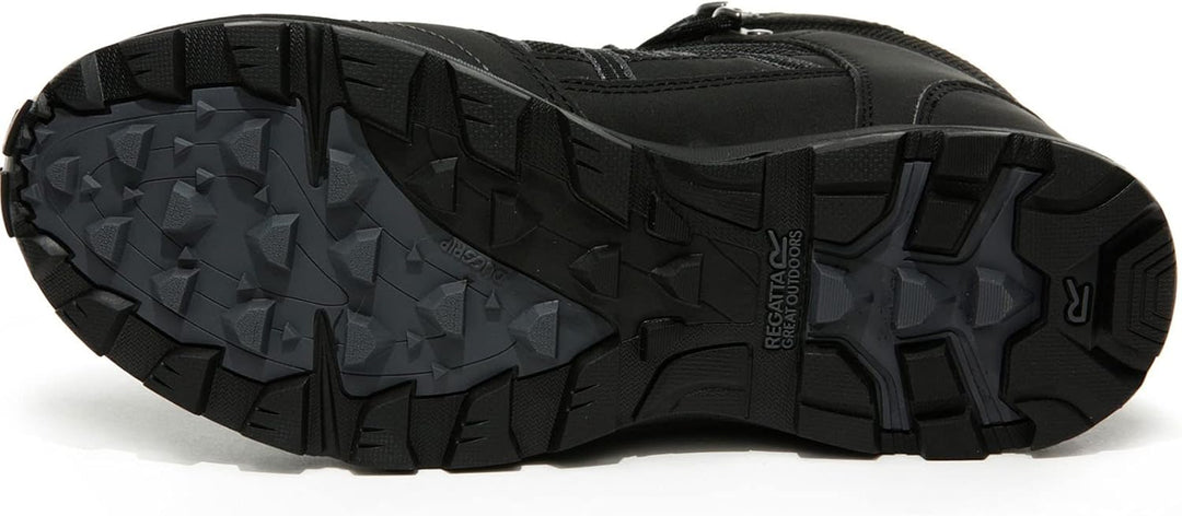 Regatta Herren Samaris Mid Ii Trekking- & Wanderstiefel, (Black/Granite 9v8), 46EU EU