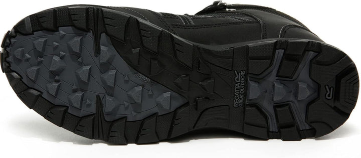Regatta Herren Samaris Mid Ii Trekking- & Wanderstiefel, (Black/Granite 9v8), 46EU EU