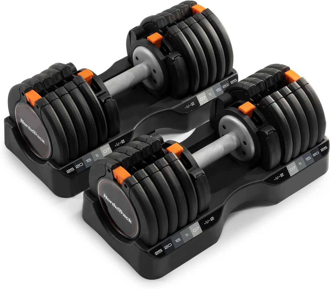 NordicTrack 25 kg Kurzhantelset mit einstellbaren Gewichten