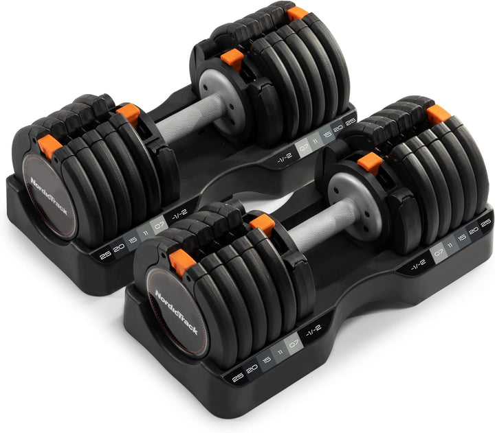 NordicTrack 25 kg Kurzhantelset mit einstellbaren Gewichten
