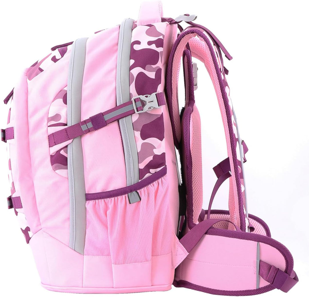 2be Schulrucksack 66320 Ergo School Backpack Pink, Einheitsgrösse