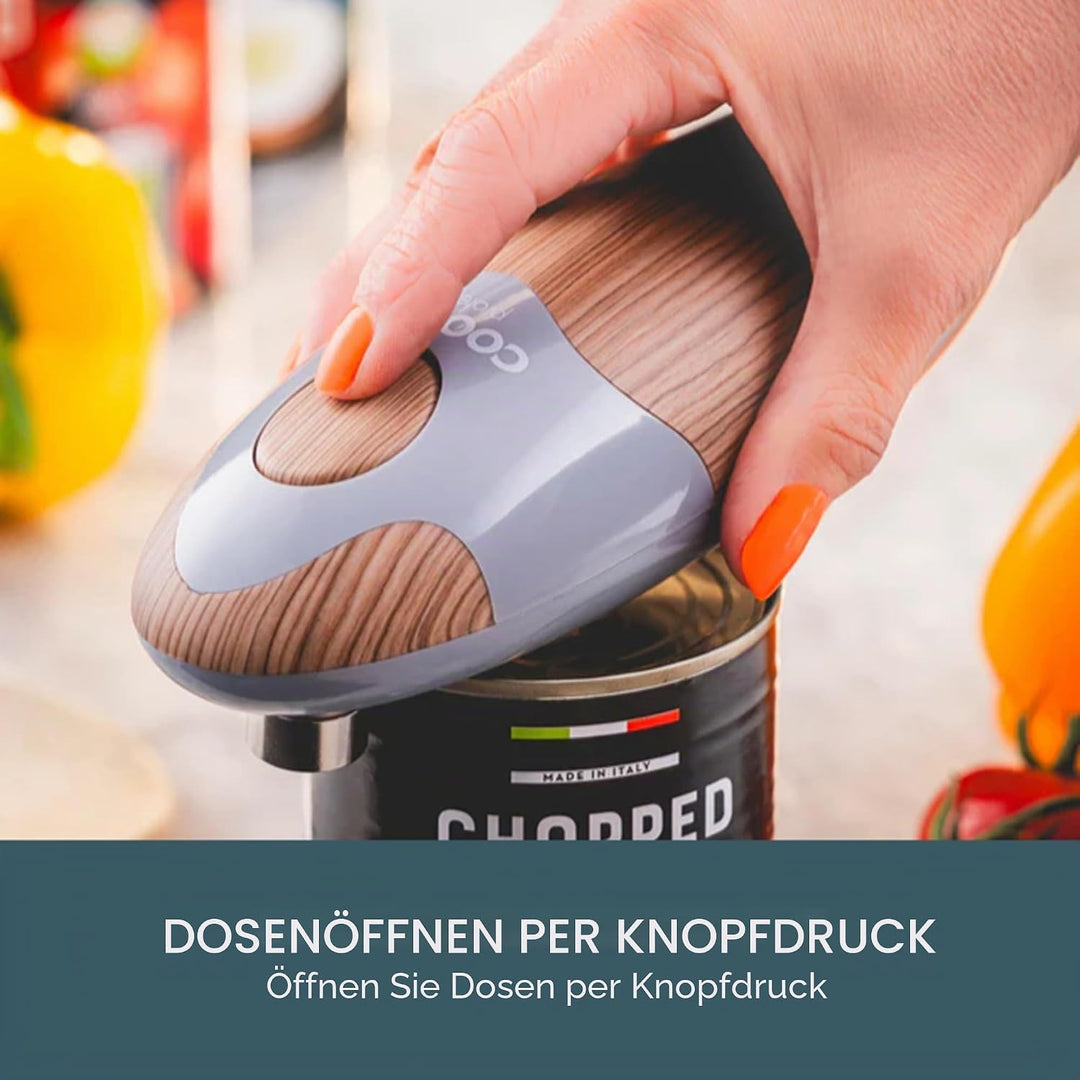 Cooks Professional Elektrischer Dosenöffner, automatischer kabelloser Dosenöffner für Arthritis und
