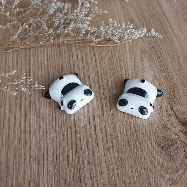 Essstäbchen Wiederverwendbare Fiberglas-Essstäbchen mit Halter Chinesisches Geschenkset Legierungs E