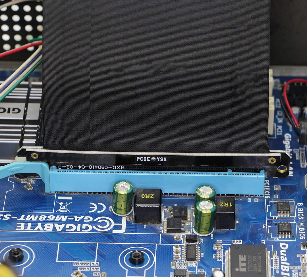 SinLoon PCI-E Express X16 Riser Extend Card PCIE 3.0 Cable Card Extension Port Adapter High Speed Ri