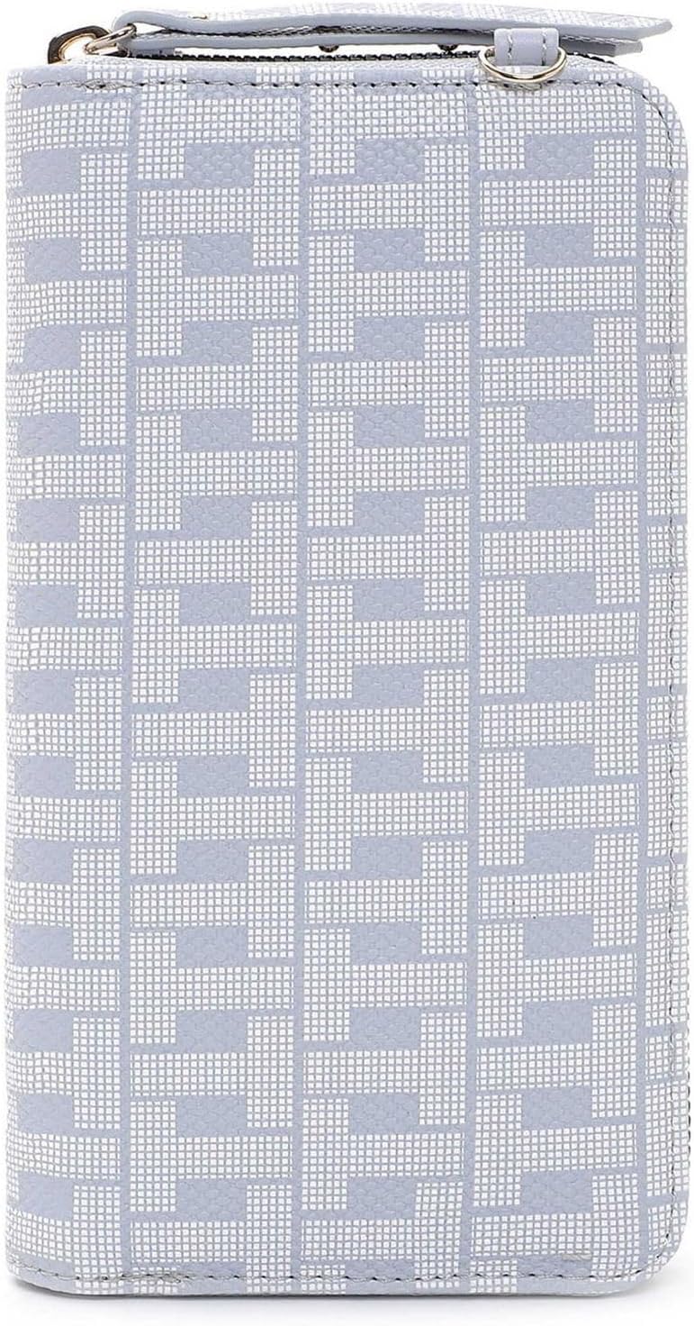 Tamaris Handyetui Linn 32268 Damen Handyetuis Ornament Einheitsgrösse Greyblue 855, Einheitsgrösse G