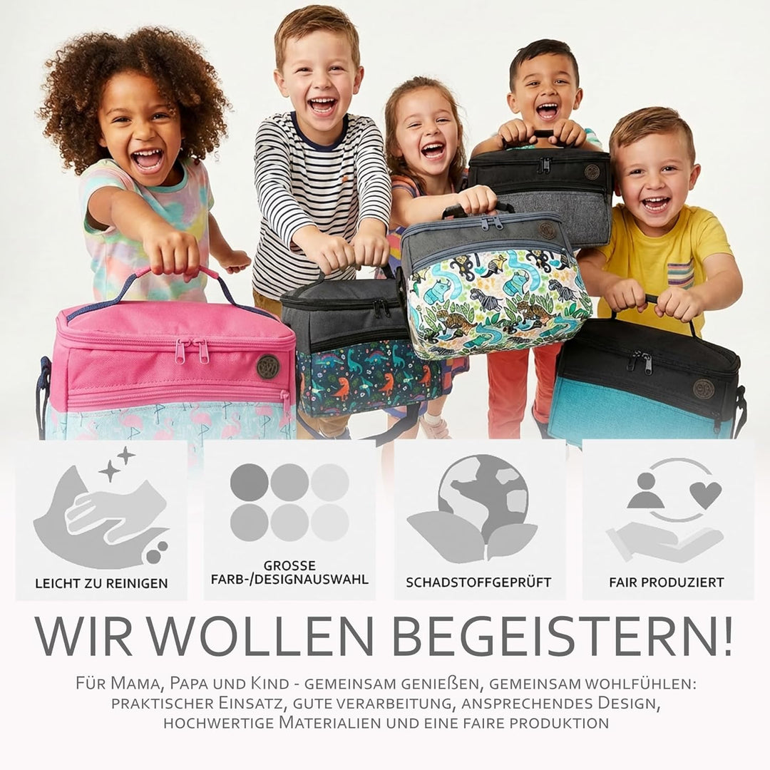 BAMBINIWELT Tasche für Toniebox, Musikbox-Tasche, für Hörwürfel kompatibel mit Toniebox und Tigerbox