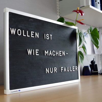 Legamaster 7-600035 Premium Rillentafel, Hartgummi, 60 x 40 cm, waagerecht, schwarz 40 x 60 cm, 40 x