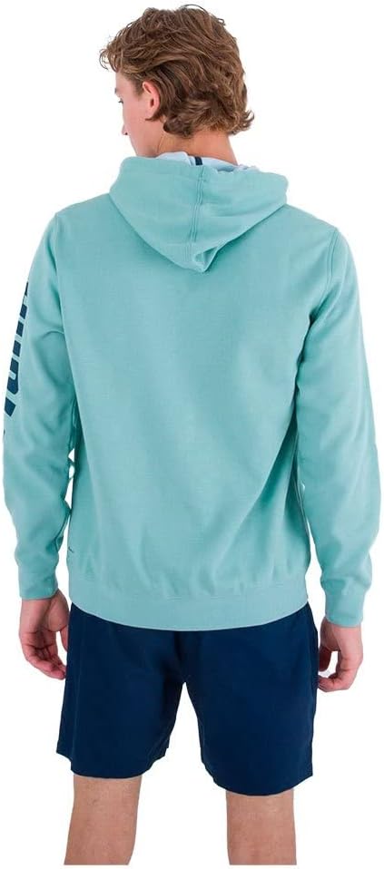 Hurley Herren Acadia Heat Po Pullover Sweater S Morning Spruce, S Morning Spruce