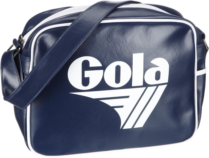 Gola Redford CUB901, Unisex - Erwachsene Henkeltaschen, 36x27x12 cm (B x H x T) Blau (Navy/White), B