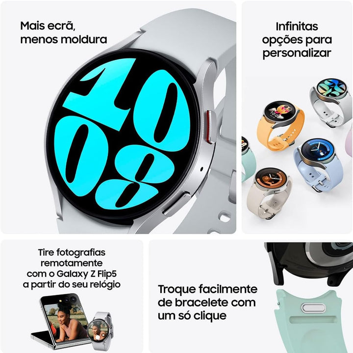 Smartwatch Samsung Galaxy Watch 6 44mm Cinza
