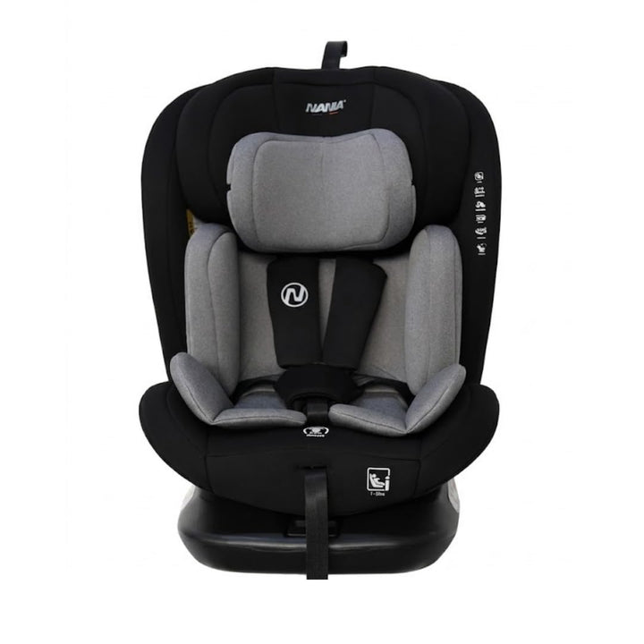 Nania - Kinderautositz Phoenix 360° drehbar - I-Size 40-150 cm - wächst mit von Geburt an bis ca. 12