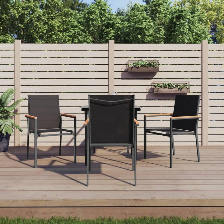 Festnight Poly Rattan Sitzgruppe Gartenmöbel Set Garten Essgruppe 4 Personen Gartenmöbel Set mit 6 G