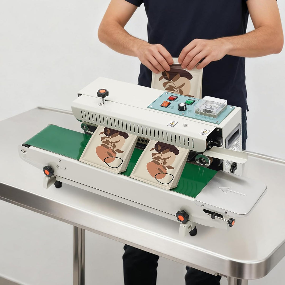 FR-900 Industrielle Automatische Versiegelungsmaschine von 0 bis 12 m/min | 500W Automatisch Horizon