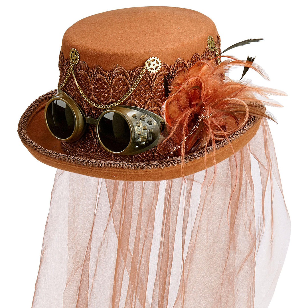 felt "STEAMPUNK TOP HAT"