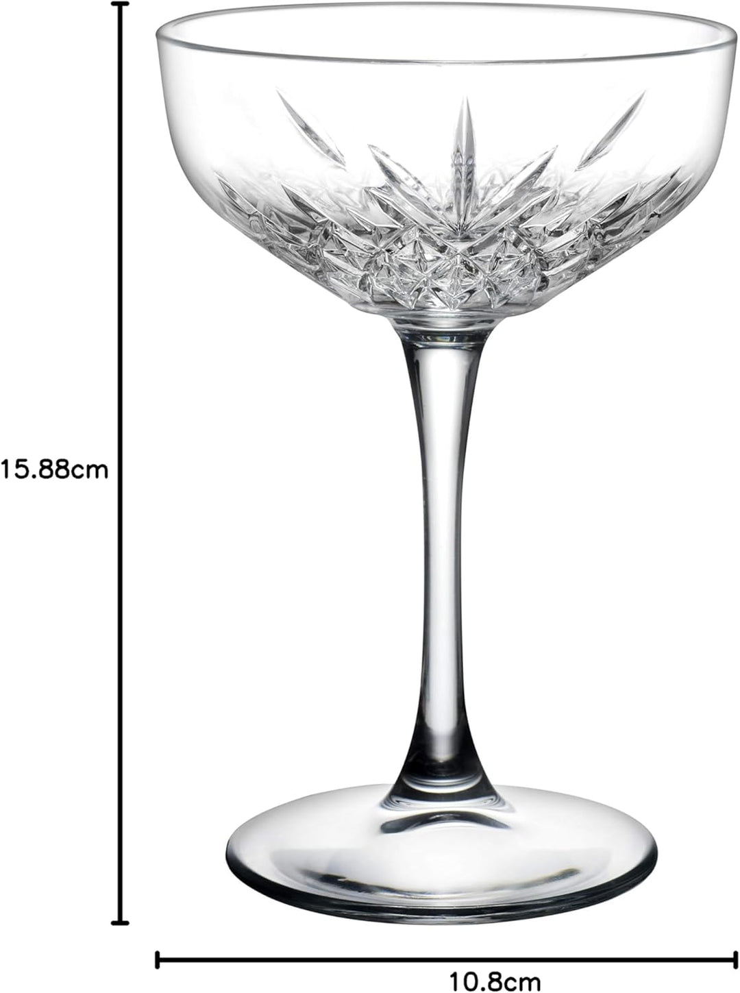Utopia Timeless Vintage P440236-00000-B01012 Timeless Vintage-Cocktailglas, 27 cl, 12 Stück