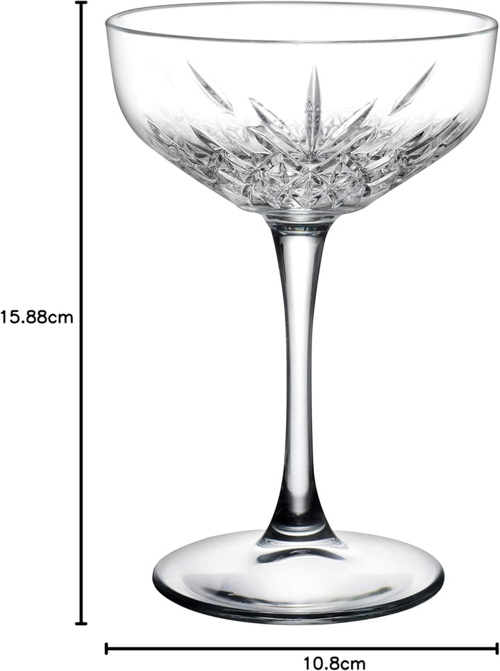 Utopia Timeless Vintage P440236-00000-B01012 Timeless Vintage-Cocktailglas, 27 cl, 12 Stück