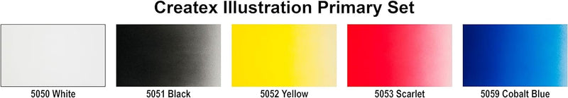 Createx Illustration Primary Set 508101 6x30ml Airbrush Farbe