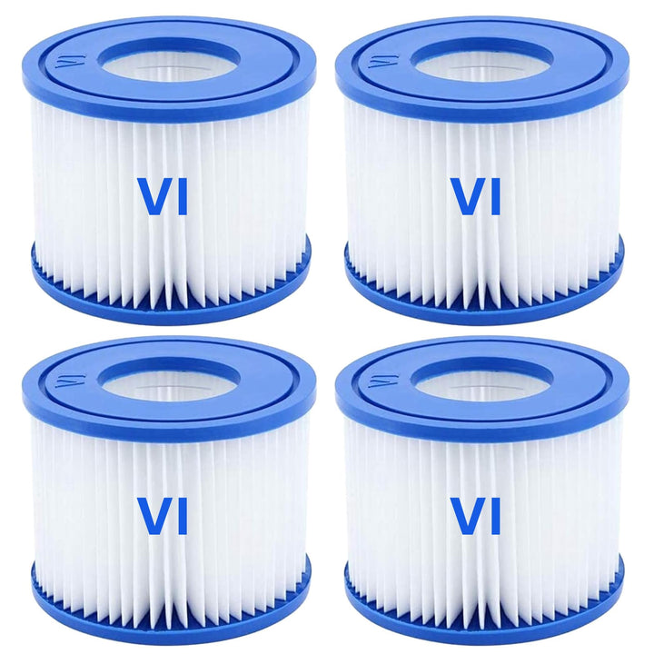 VI Filterkartusche für Pool, Flowclear Pool Filter, Filter Ersatzfilter für Lay-Z-Spa Miami, für Veg