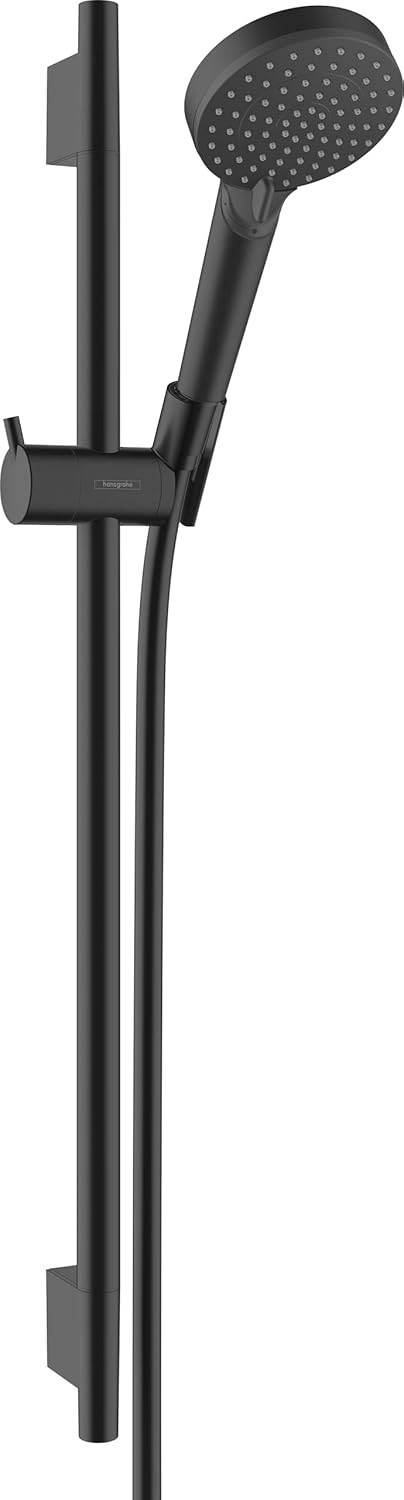 hansgrohe Duschset Vernis Blend, Duschkopf mit Duschschlauch und Duschstange 0,65m, Handbrause mit 2