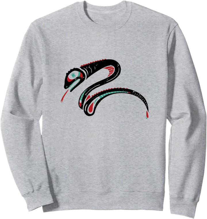 Native American Snake Astrologisches Zeichen Tierkreiszeiche Sweatshirt