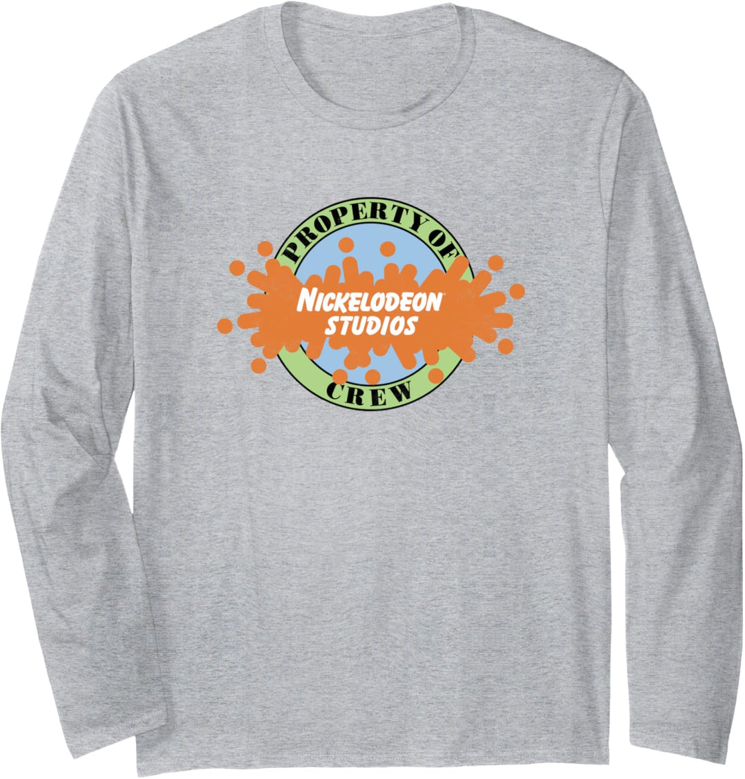 Nickelodeon Studios Crew Logo Langarmshirt