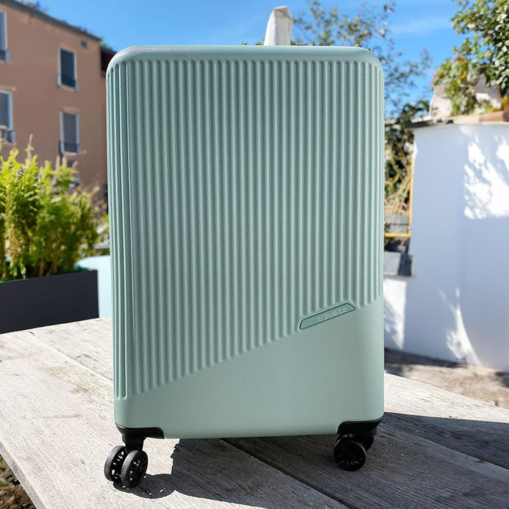 travelite 4-Rad Hartschalenkoffer mittelgross 65 Liter, Gepäck Serie BALI: ABS Hartschalen Trolley m