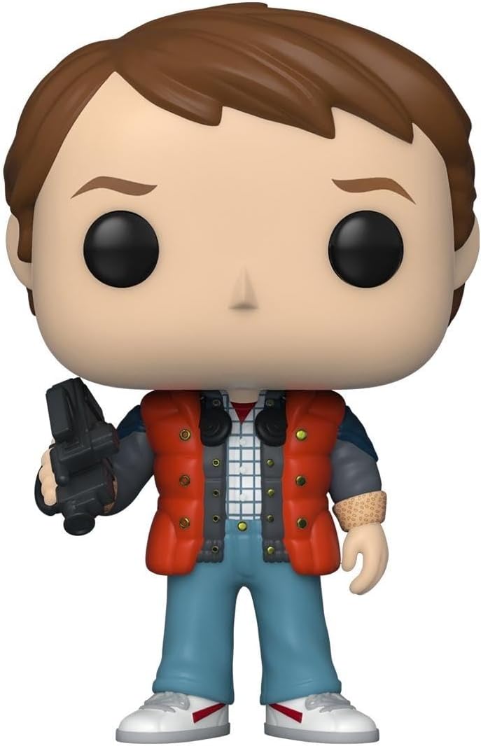 Funko Pop! Movies: BTTF - Marty McFly in Puffy Vest - Back to The Future - Vinyl-Sammelfigur - Gesch
