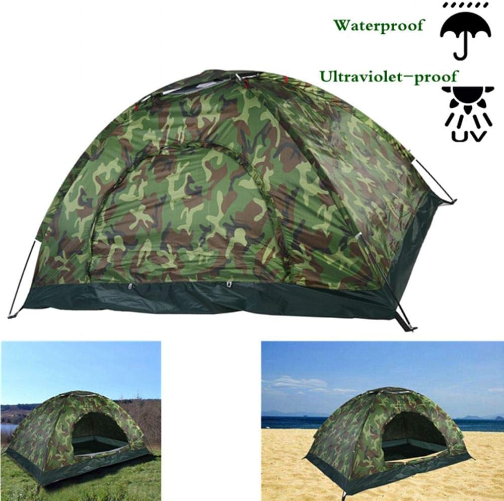 Acogedor Pop Up Strandzelt, mit Einer verschliessbaren Tür für 2-3 Personen, Outdoor-Tarnung UV-Schu