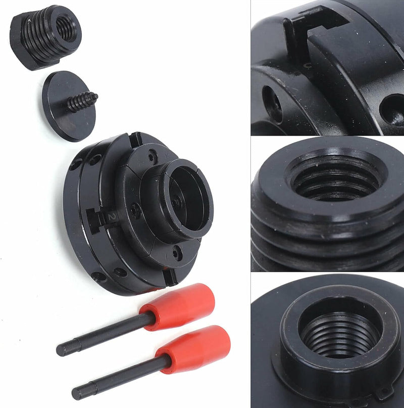 Spannfutter Backenfutter M33 x 3,5 Selbstzentrierendes Drechselfutter Ø100mm Drechselmesser Vierback