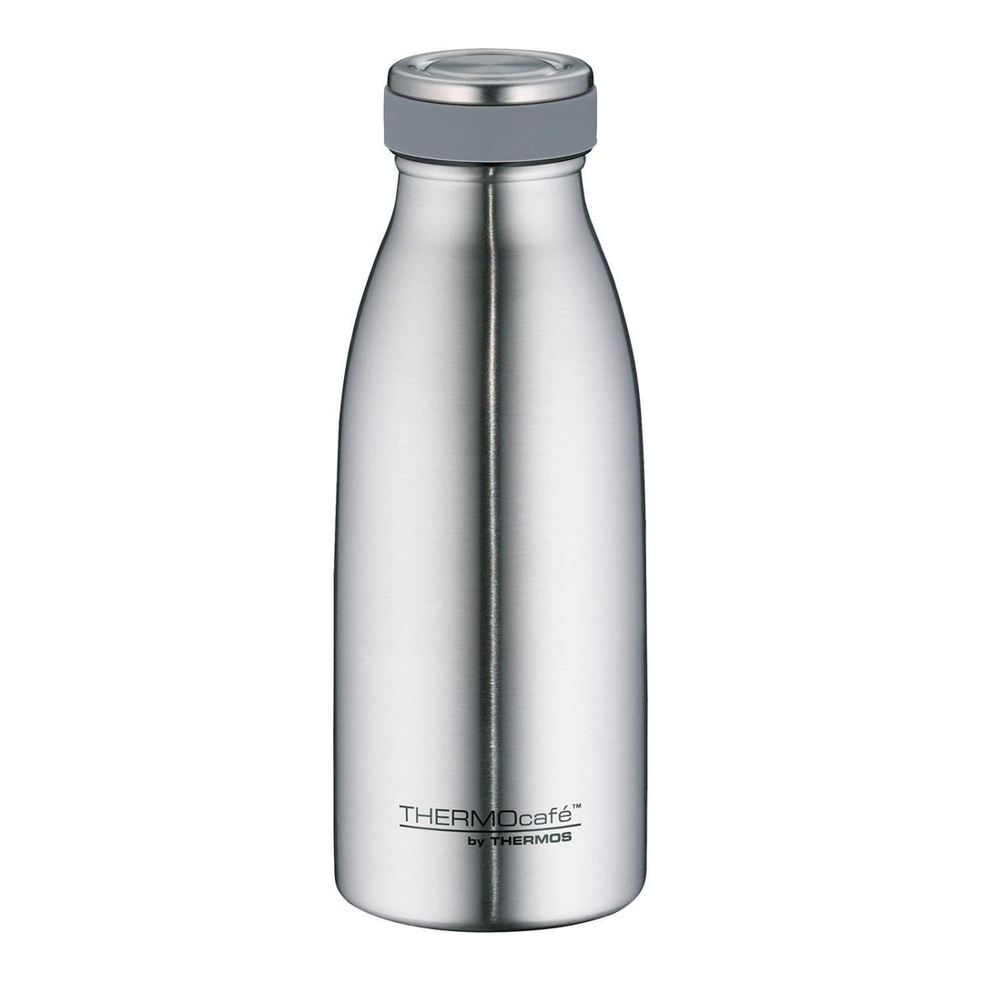 THERMOcafé by THERMOS, Borraccia termica, thermos isolante per bevande 0,35 l Mat Steel