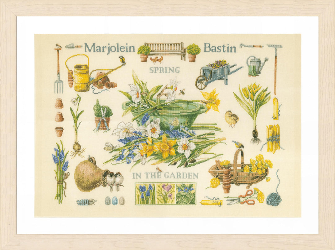 Lanarte PN-0007964 Kreuzstich Set, Baumwolle, Mehrfarbig, 69x49cm 69x49cm Mehrfarbig, 69x49cm Mehrfa
