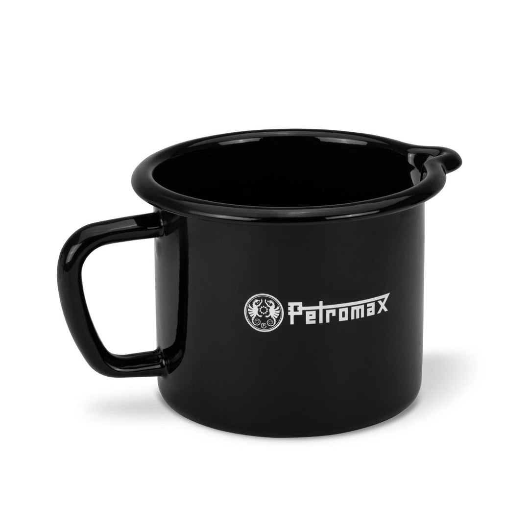 Petromax Emaille Milchtopf (1,4 Liter, schwarz) Schwarz 1,4 Liter, Schwarz 1,4 Liter