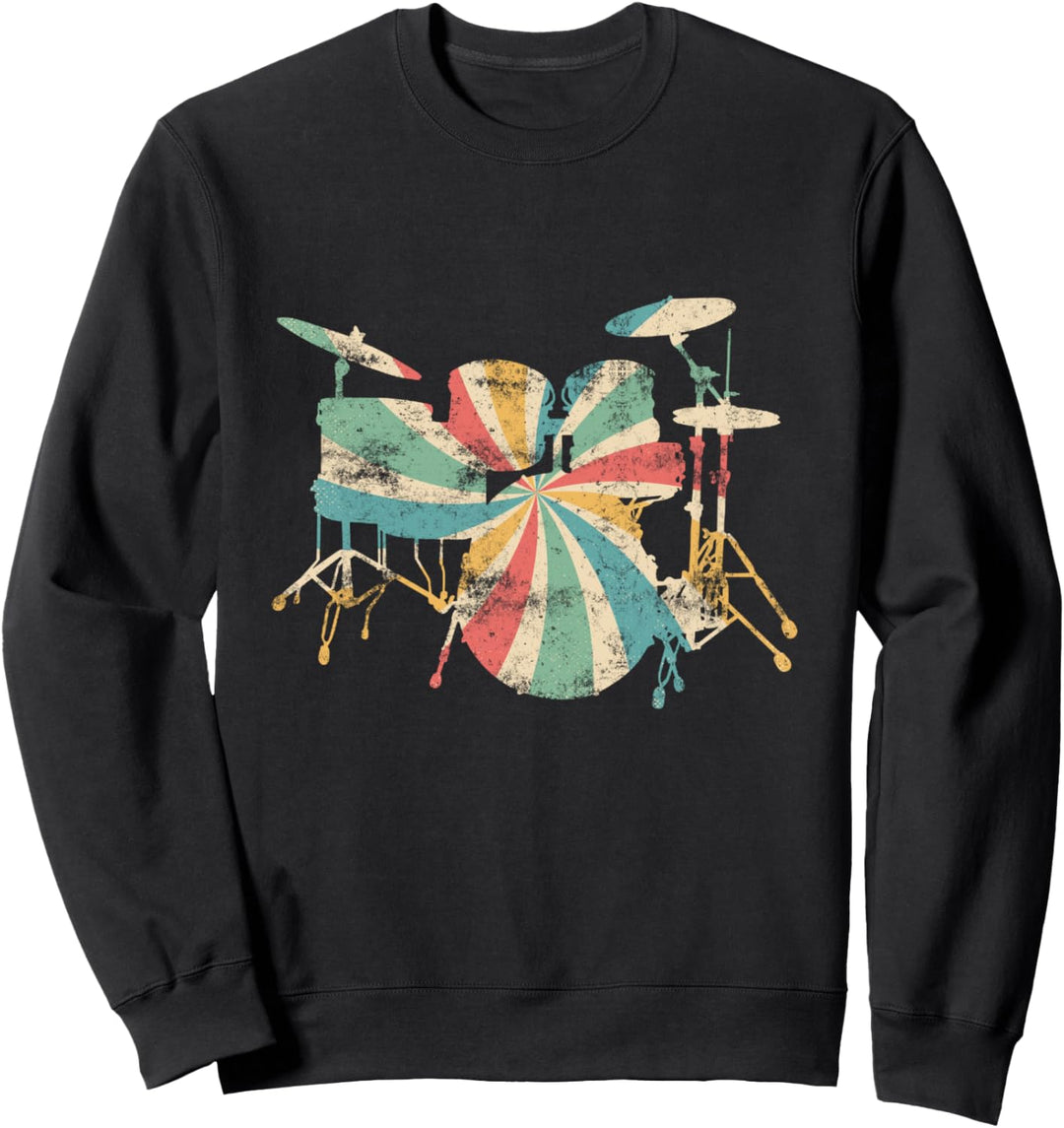 Schlagzeuger Drummer Musik Schlagzeug Sweatshirt