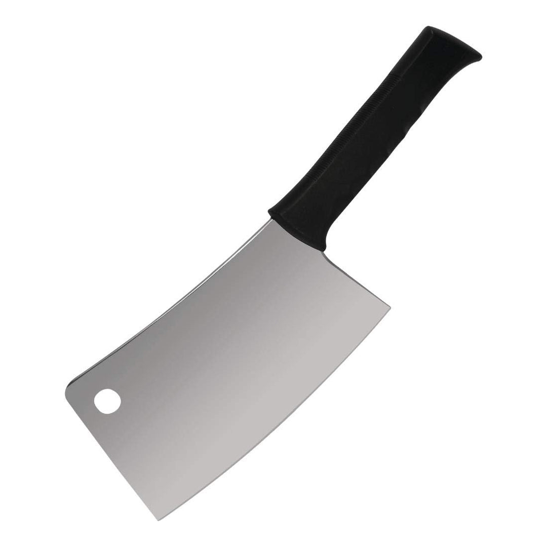 Vogue D474 Edelstahlbeil, 8 Zoll Klingenlänge, Schwarz